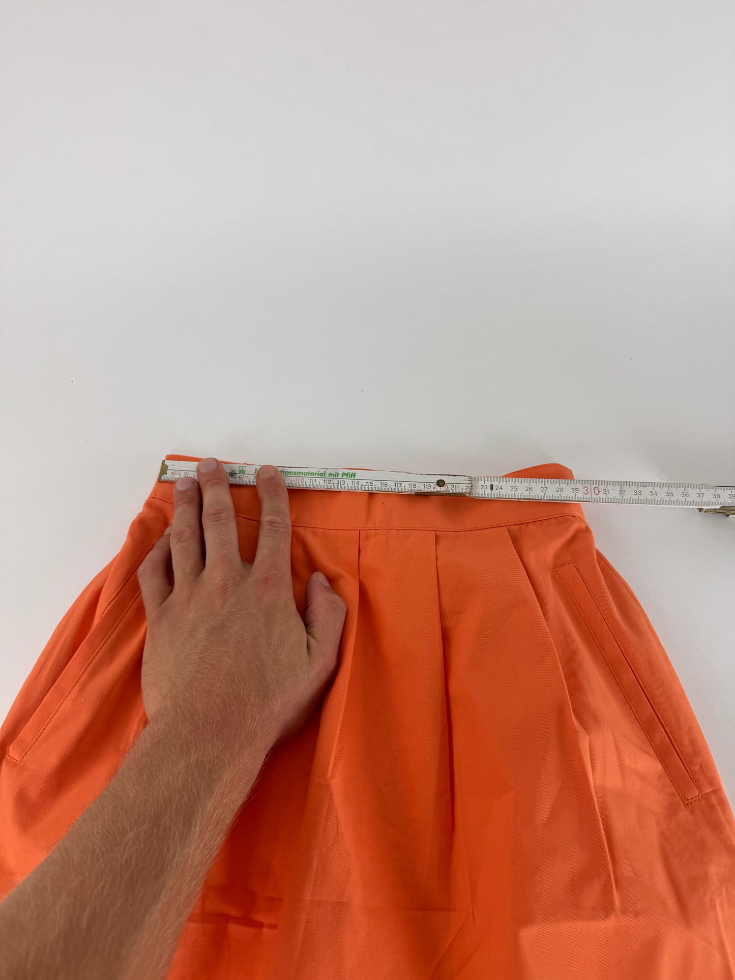 Vintage Balenciaga Skirt Orange 36/S