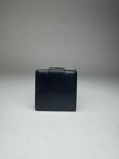 Vintage Celine Paris leather Wallet navy