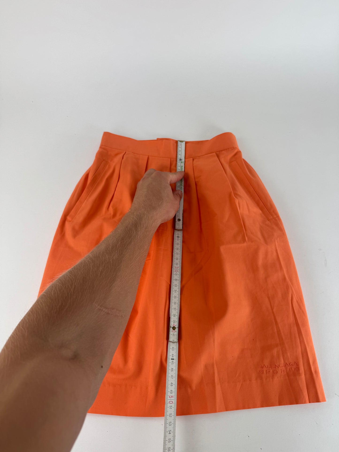 Vintage Balenciaga Skirt Orange 36/S