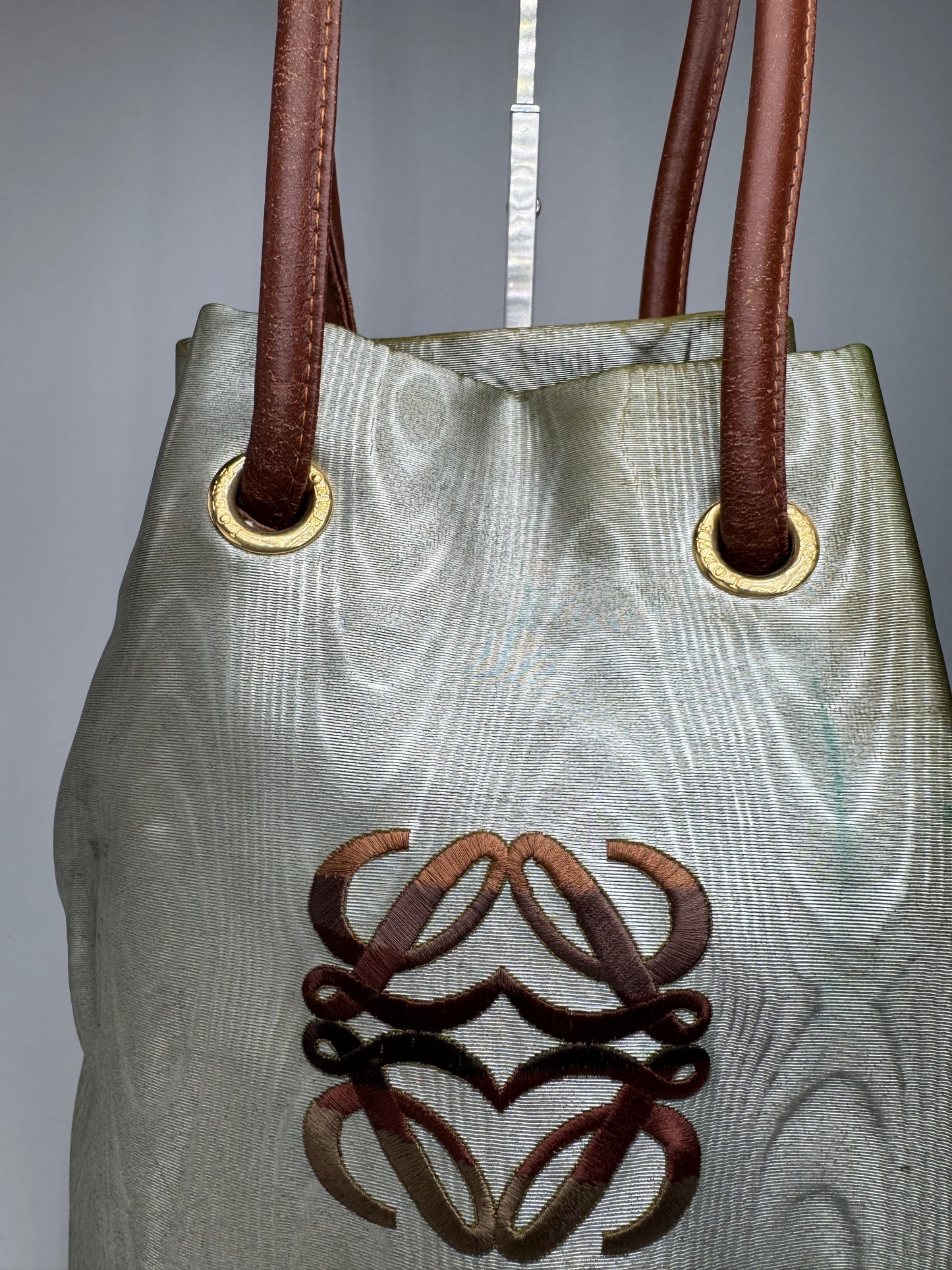 Vintage Loewe Madrid Anagram bag pearl