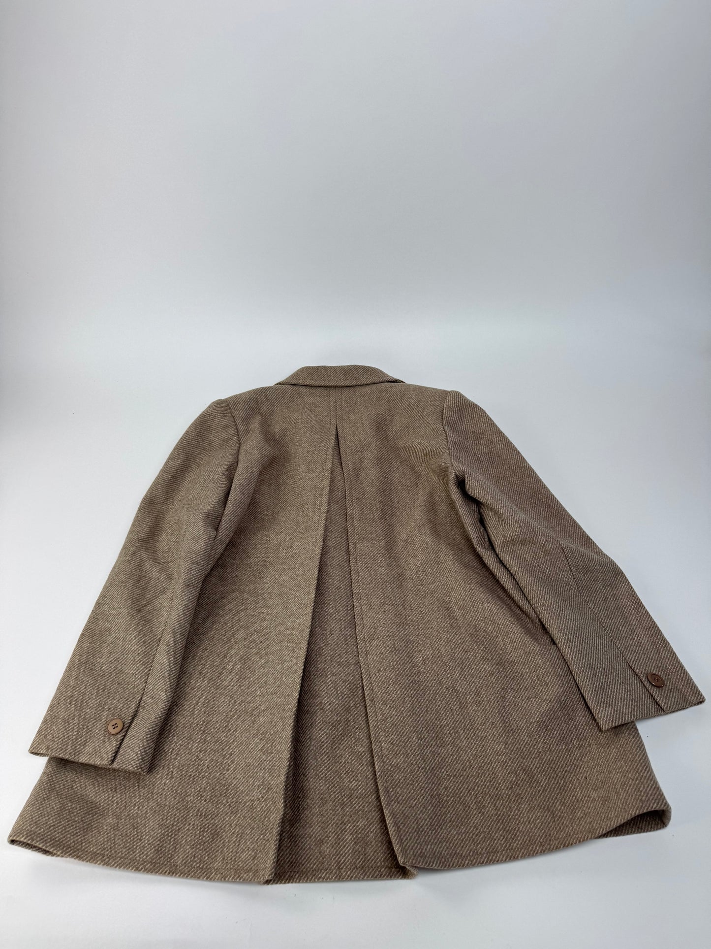 Vintage Dior Wool Trench M Brown