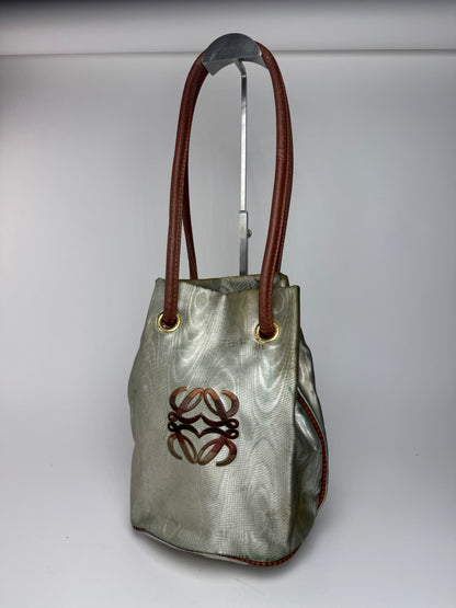 Vintage Loewe Madrid Anagram bag pearl