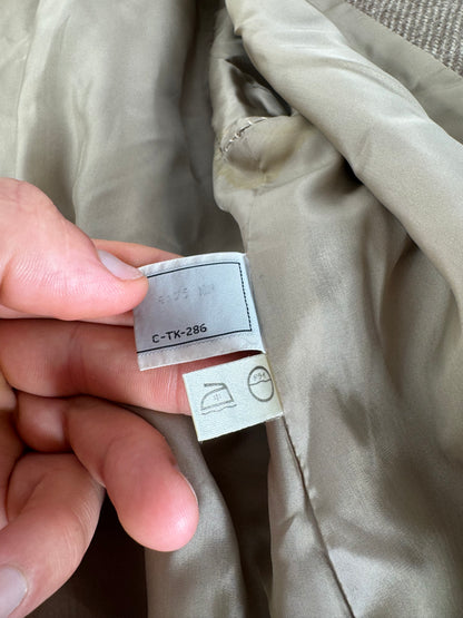 Vintage Dior Wool Trench M Brown