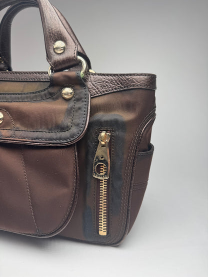 Vintage Celine Polyester Bag brown