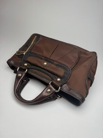 Vintage Celine Polyester Bag brown