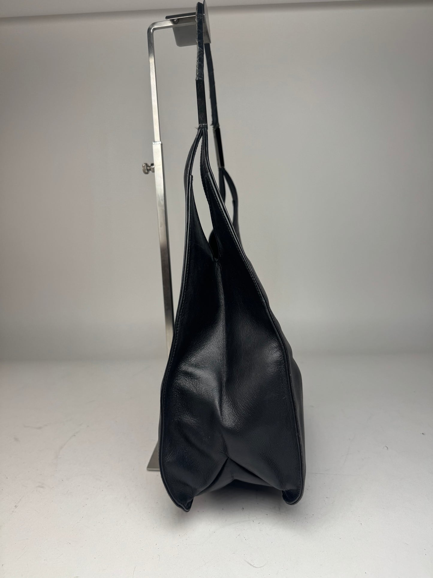 Vintage Gucci Leather Handbag Black