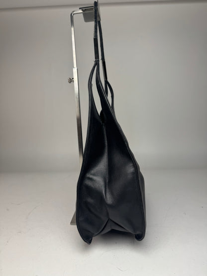 Vintage Gucci Leather Handbag Black