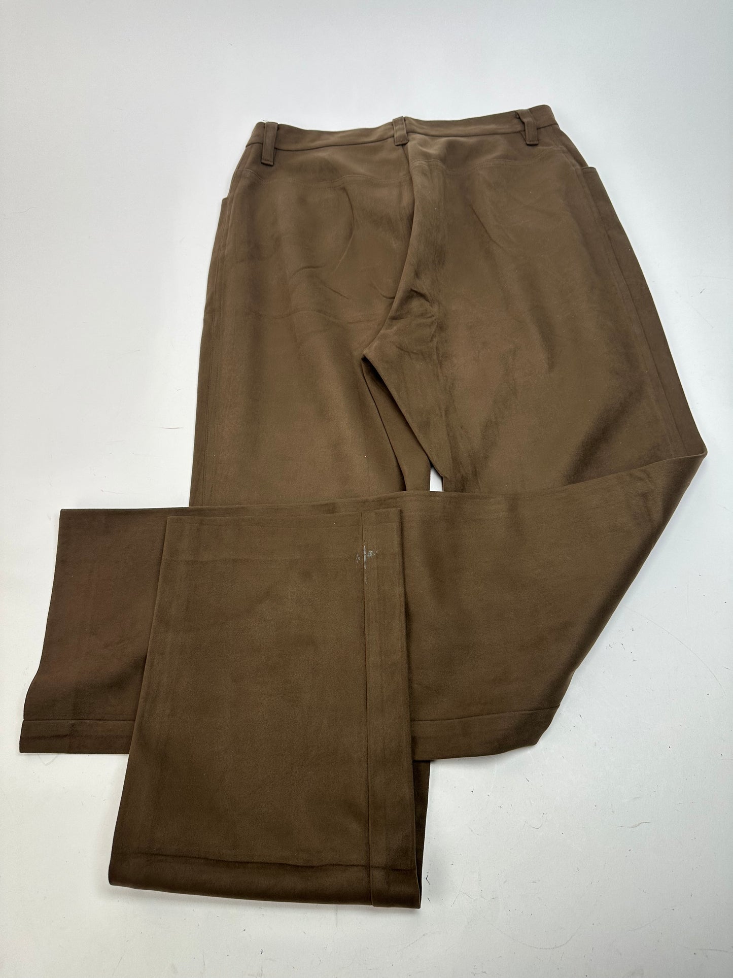 Vintage Issey Miyake Suede Pants Brown M