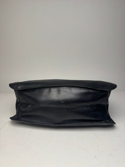 Vintage Gucci Leather Handbag Black