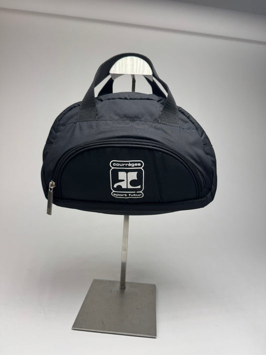 Vintage Courreges Polyester Bag black