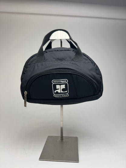 Vintage Courreges Polyester Bag black