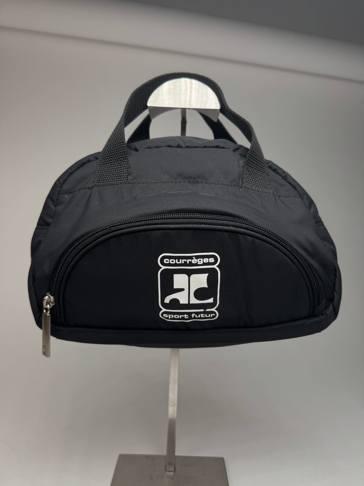 Vintage Courreges Polyester Bag black