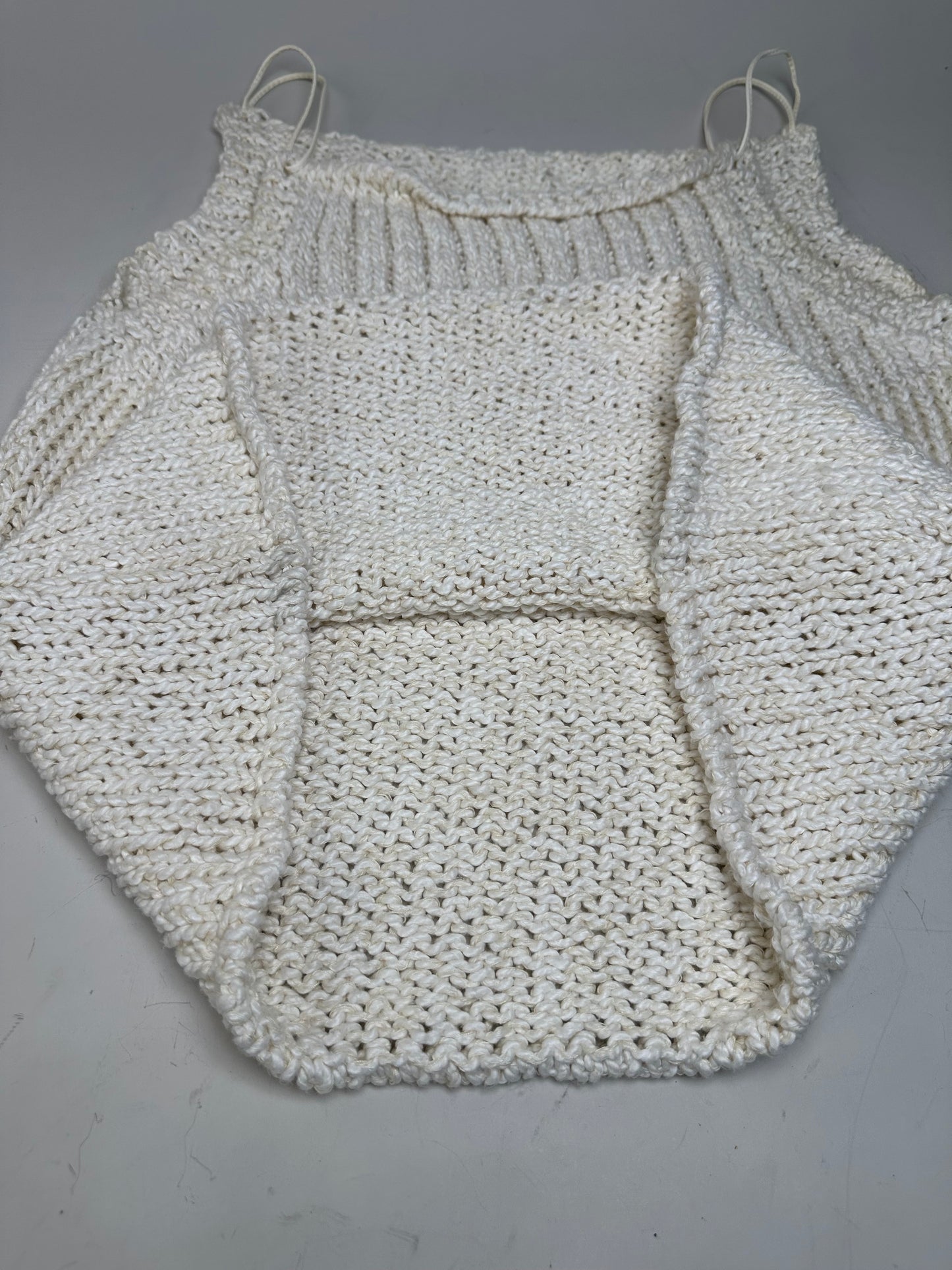 Vintage Escada Cotton Top Cream M