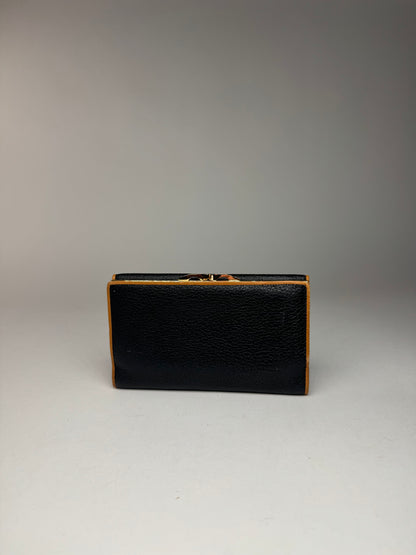 Vintage Dior Leather wallet black brown