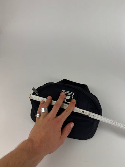 Vintage Courreges Polyester Bag black