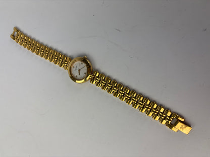Vintage Courrèges Two-Tone Bracelet Watch c. Late 1980s Gold Silver
