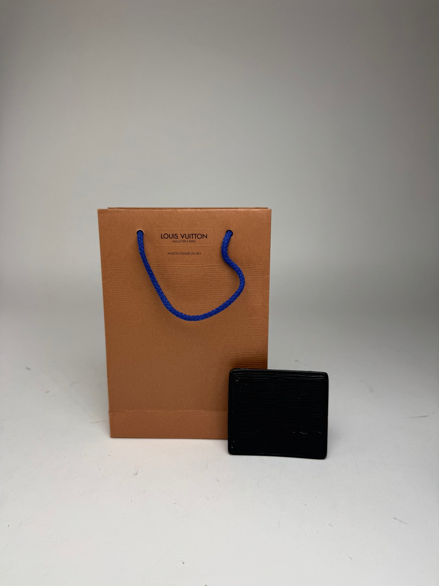 Vintage Louis Vuitton EPI Leather Coin Purse Black