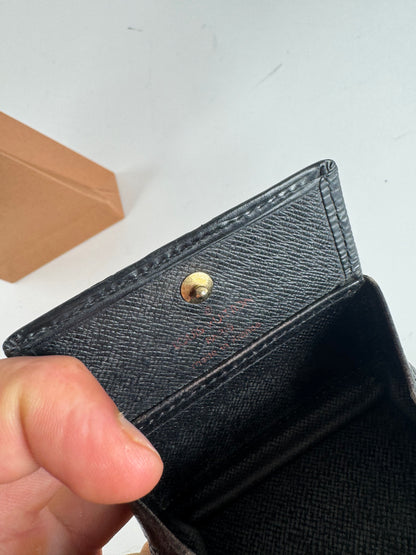 Vintage Louis Vuitton EPI Leather Coin Purse Black
