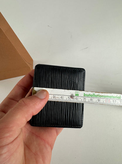 Vintage Louis Vuitton EPI Leather Coin Purse Black