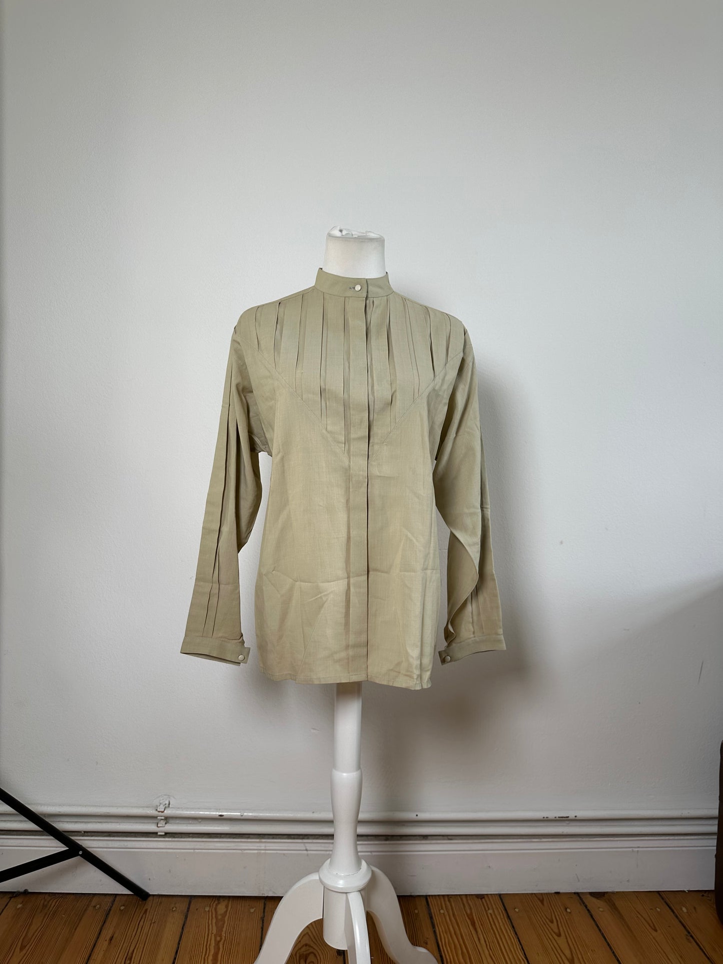Vintage Dior Cotton Blouse Beige M