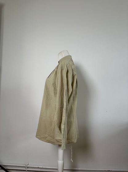Vintage Dior Cotton Blouse Beige M
