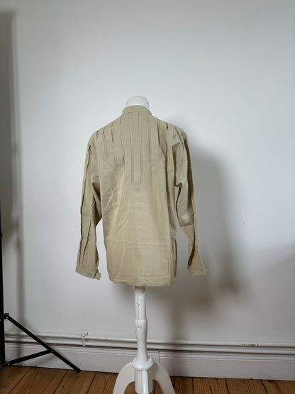 Vintage Dior Cotton Blouse Beige M