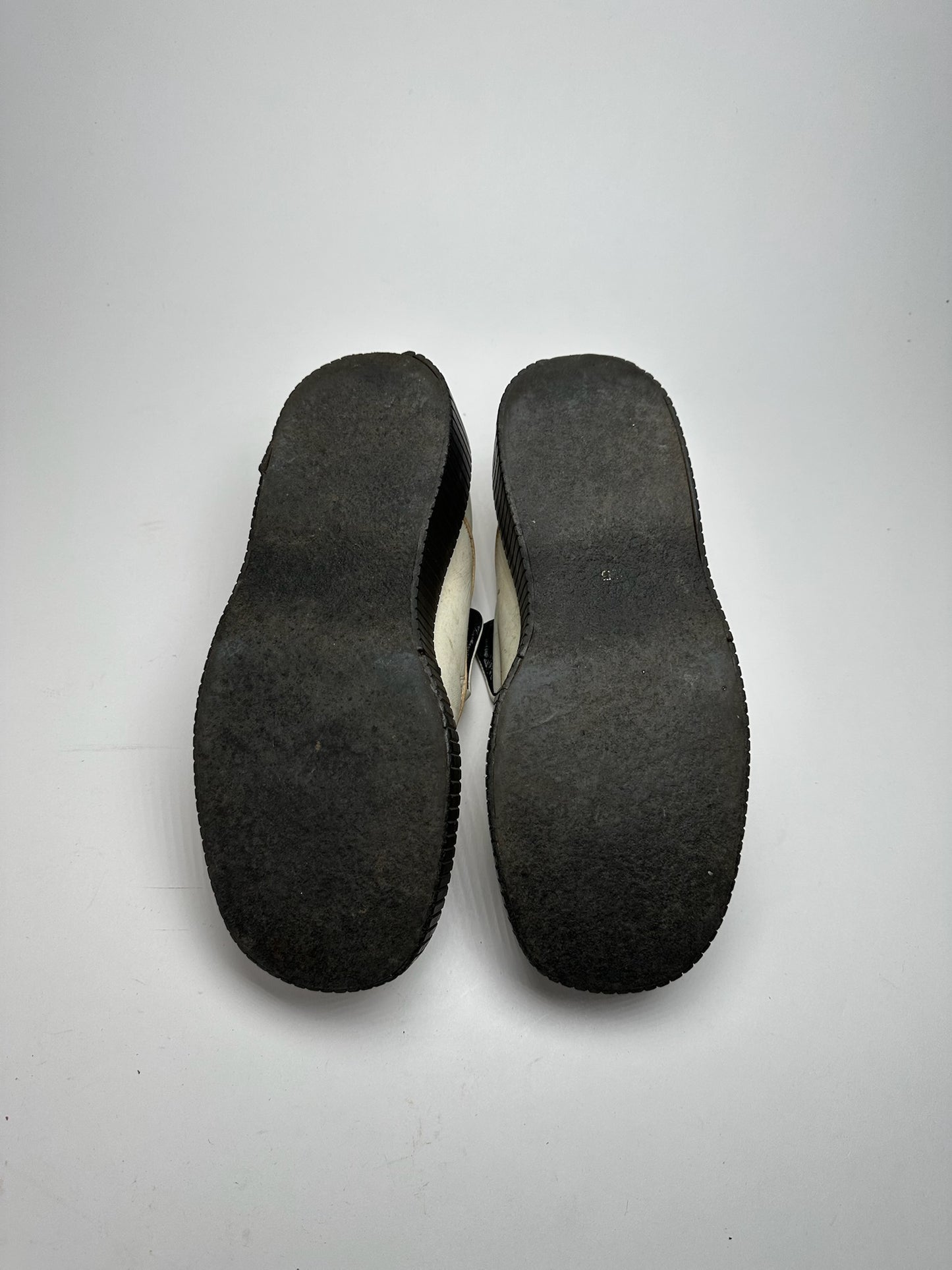 Vintage Jean Paul Gaultier Leather Sneaker Black White