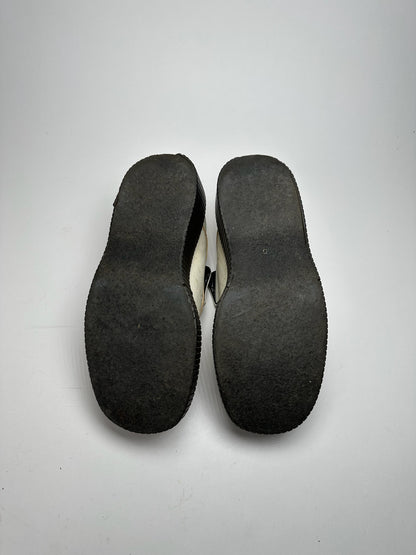 Vintage Jean Paul Gaultier Leather Sneaker Black White