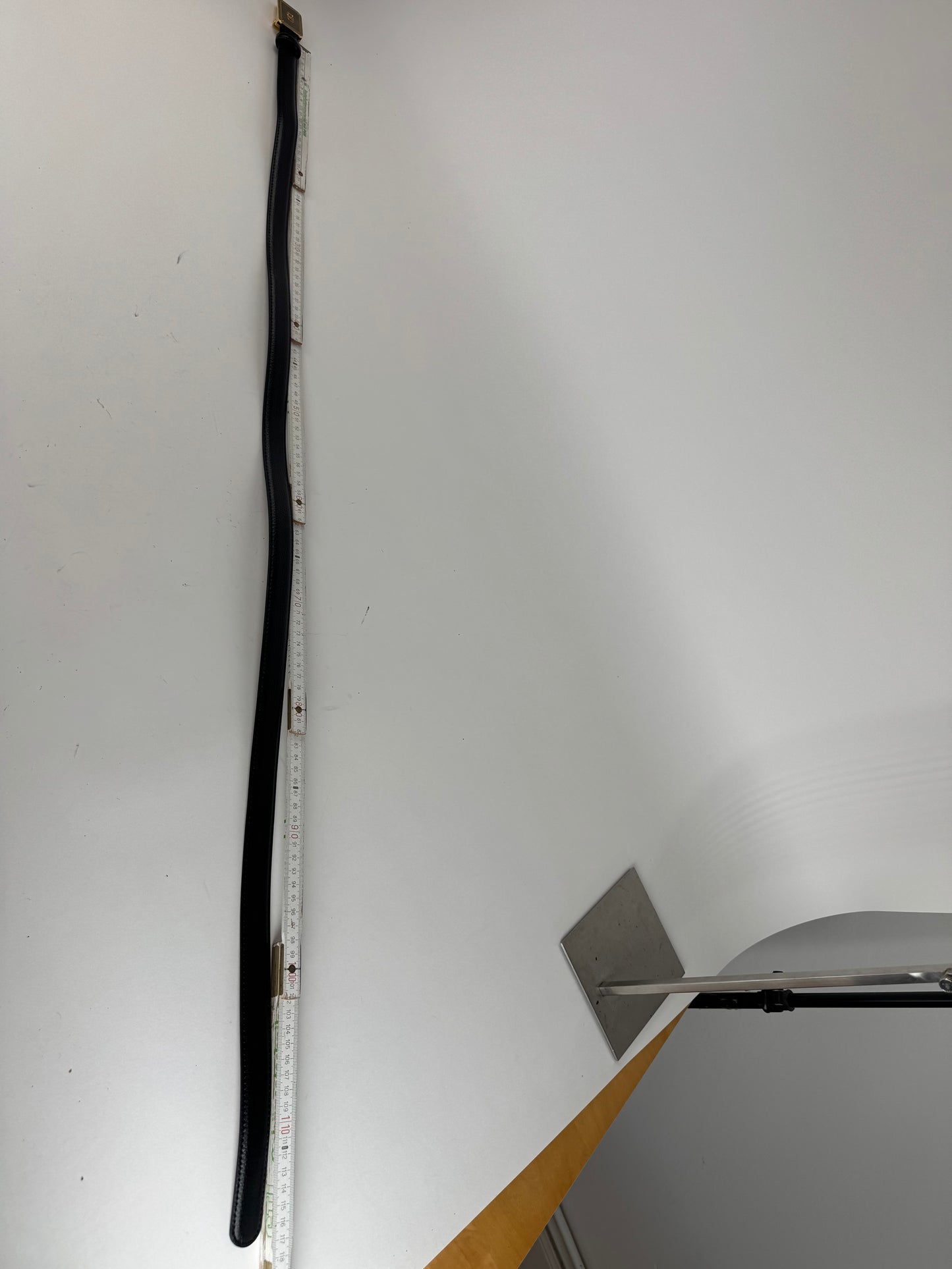 Vintage Dior Leather belt black