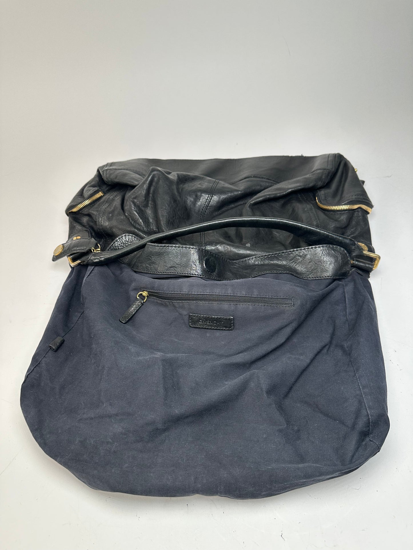 Vintage Givenchy Leather Handbag Black
