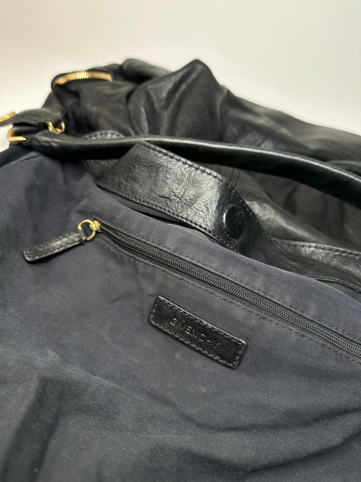Vintage Givenchy Leather Handbag Black