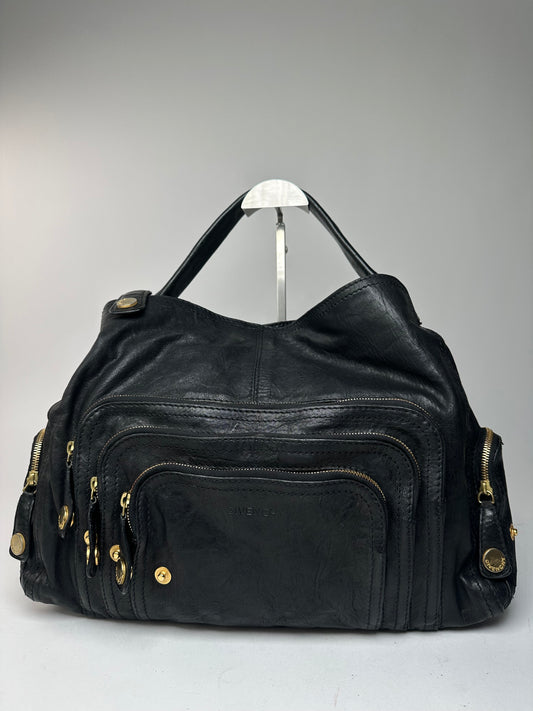 Vintage Givenchy Leather Handbag Black