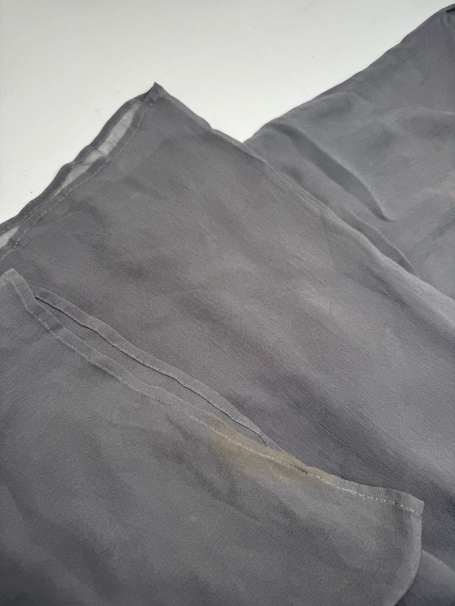 Vintage Issey Miyake Pleated Pants Grey