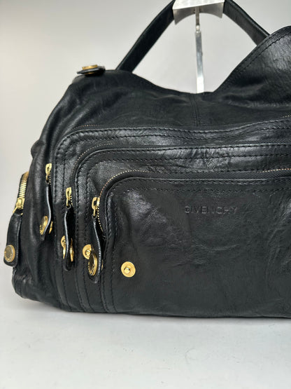 Vintage Givenchy Leather Handbag Black