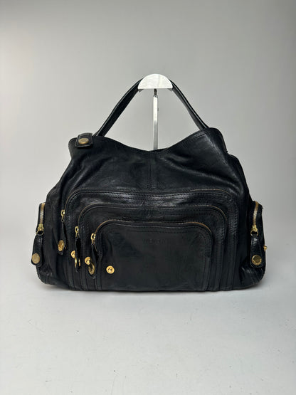 Vintage Givenchy Leather Handbag Black