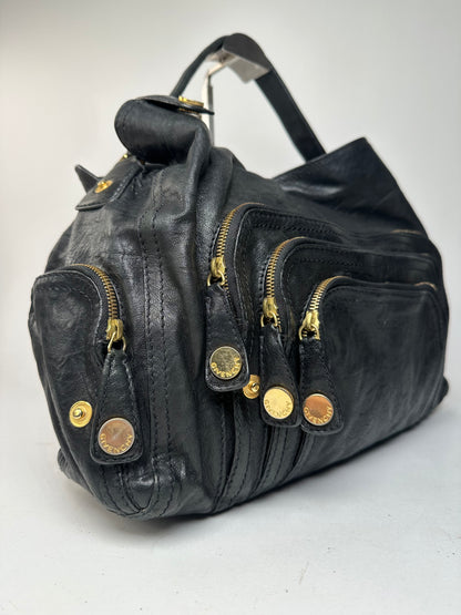 Vintage Givenchy Leather Handbag Black