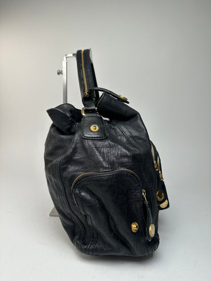 Vintage Givenchy Leather Handbag Black