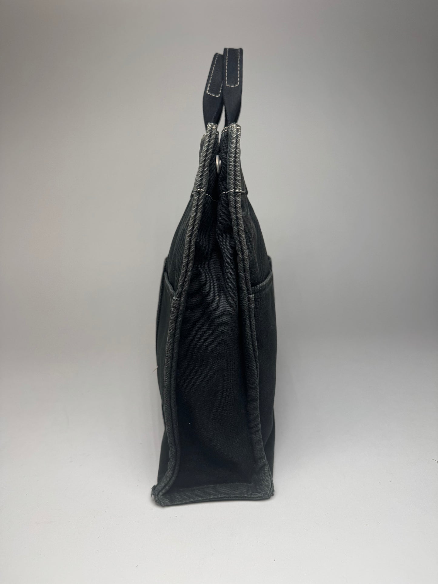 Vintage Hermes Shopper bag black