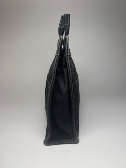 Vintage Hermes Shopper bag black