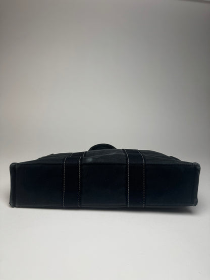 Vintage Hermes Shopper bag black