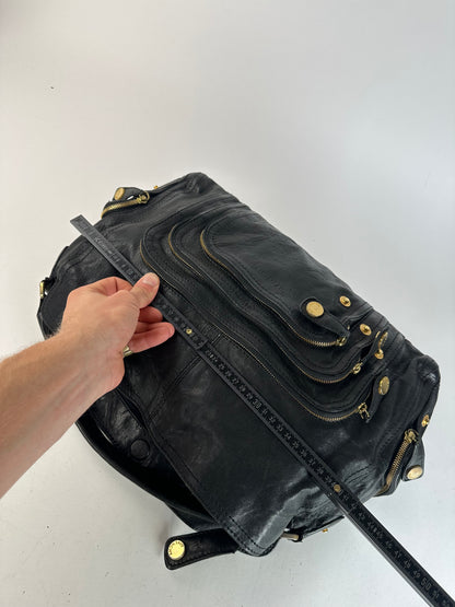 Vintage Givenchy Leather Handbag Black