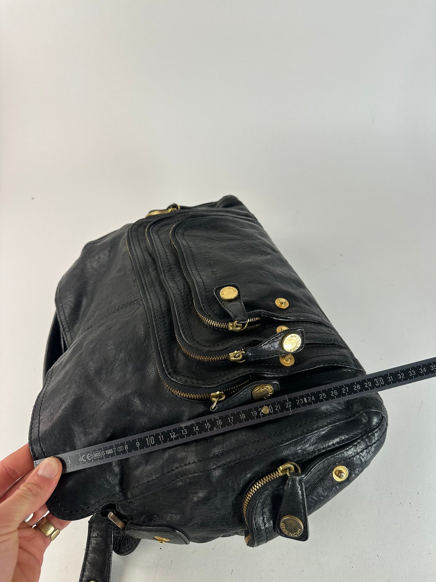 Vintage Givenchy Leather Handbag Black