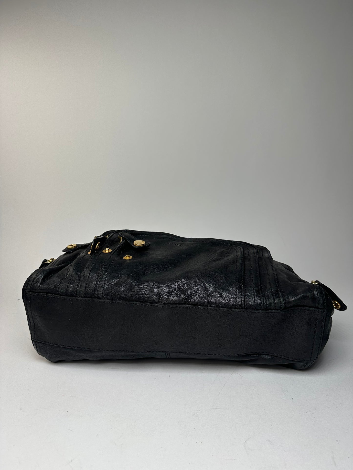 Vintage Givenchy Leather Handbag Black