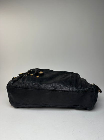 Vintage Givenchy Leather Handbag Black