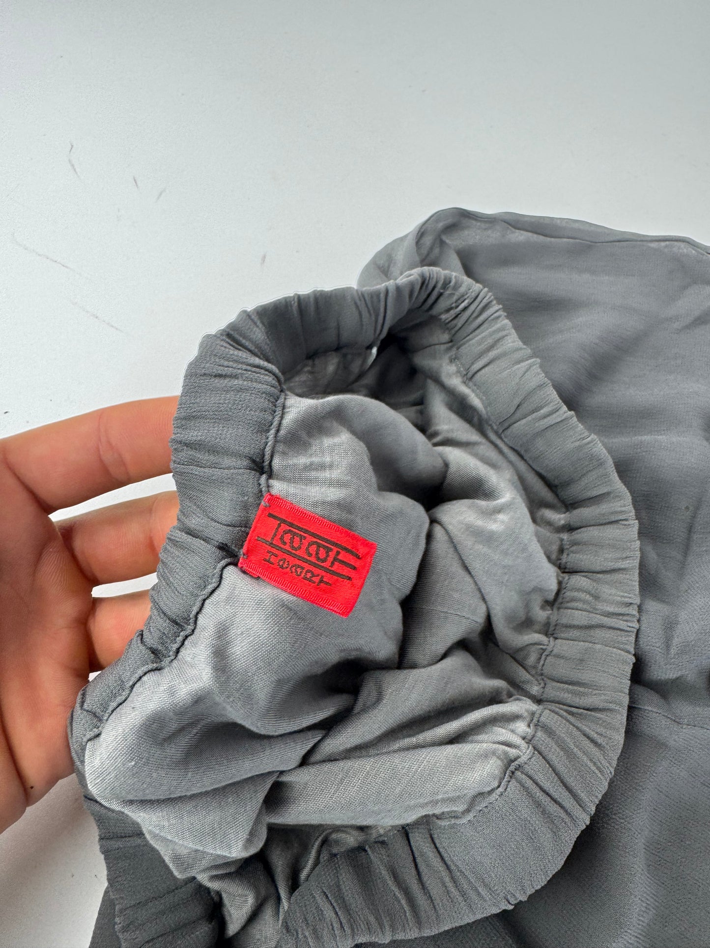 Vintage Issey Miyake Pleated Pants Grey