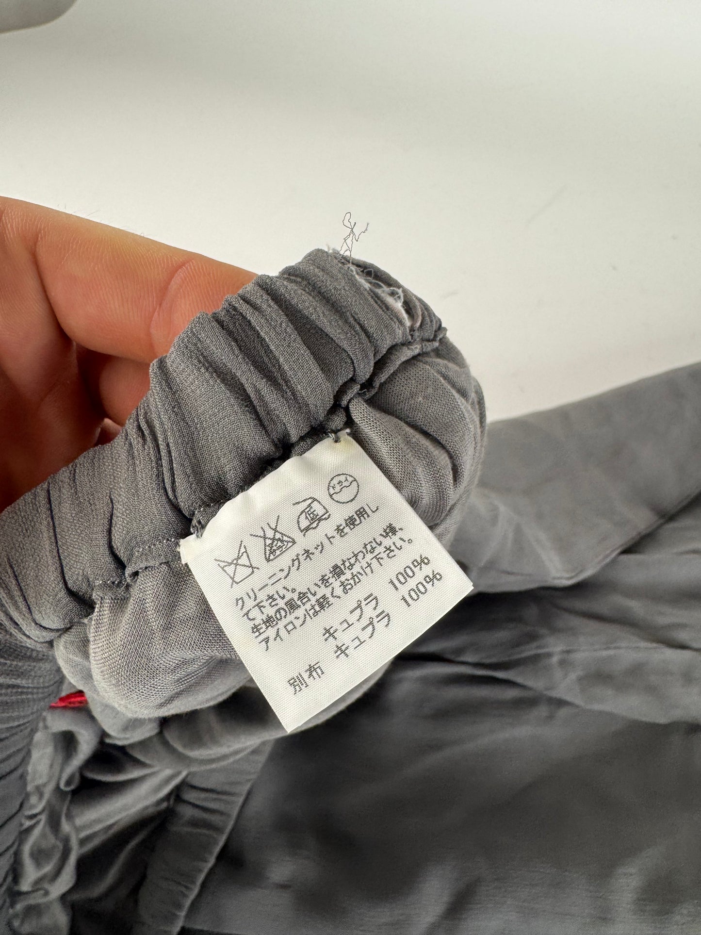 Vintage Issey Miyake Pleated Pants Grey