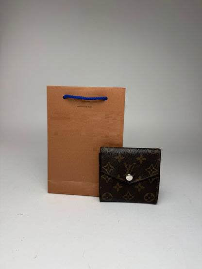 Vintage Louis Vuitton Leather monogram Wallet brown