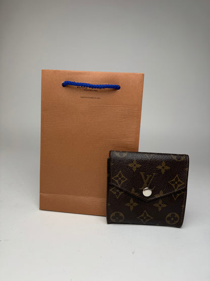 Vintage Louis Vuitton Leather monogram Wallet brown