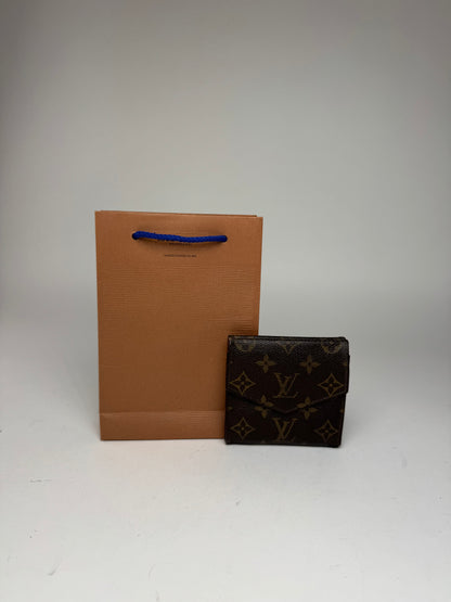 Vintage Louis Vuitton Leather monogram Wallet brown