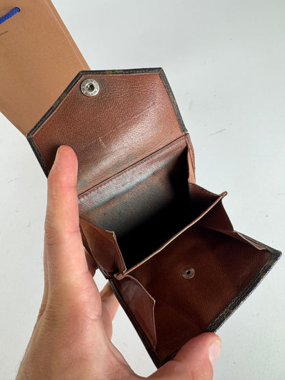 Vintage Louis Vuitton Leather monogram Wallet brown